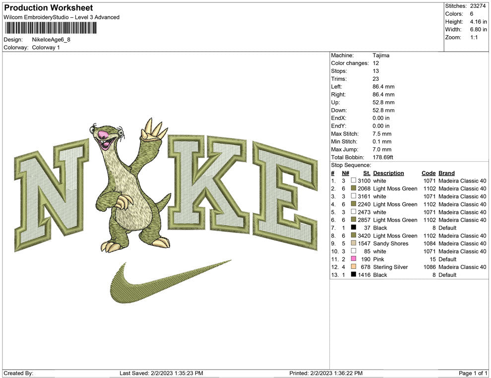 Nike ice Age