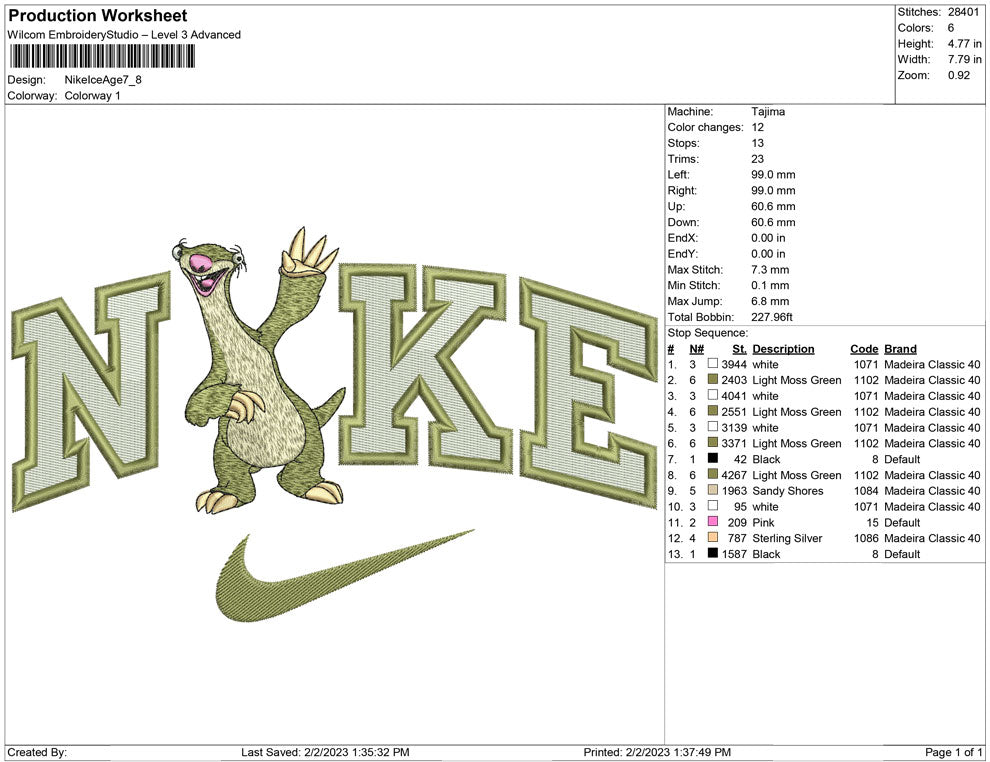 Nike ice Age