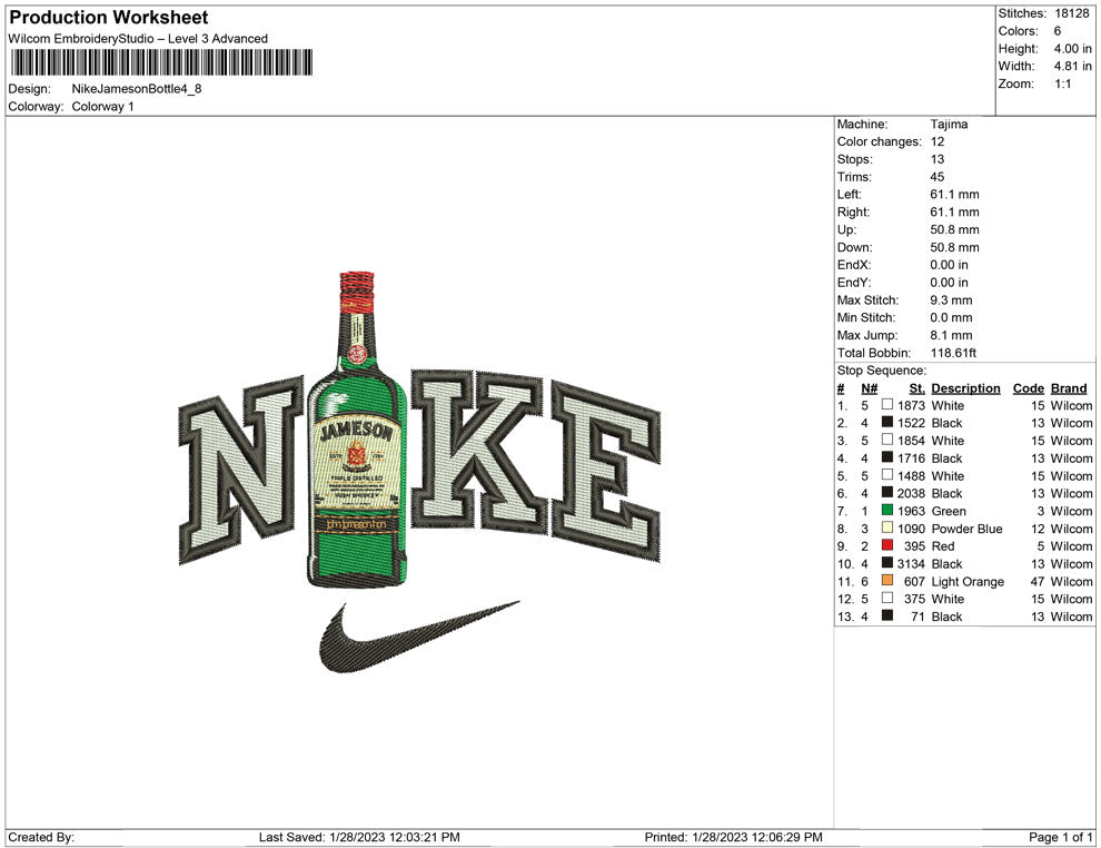 Nike Jameson Bottle