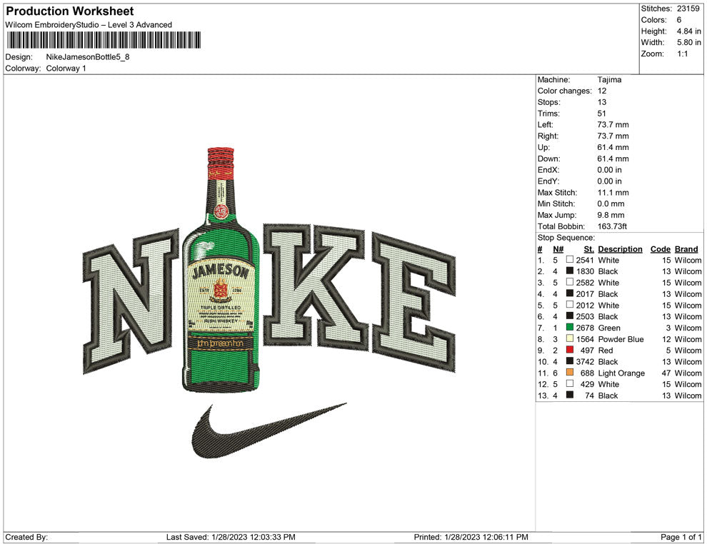 Nike Jameson Bottle