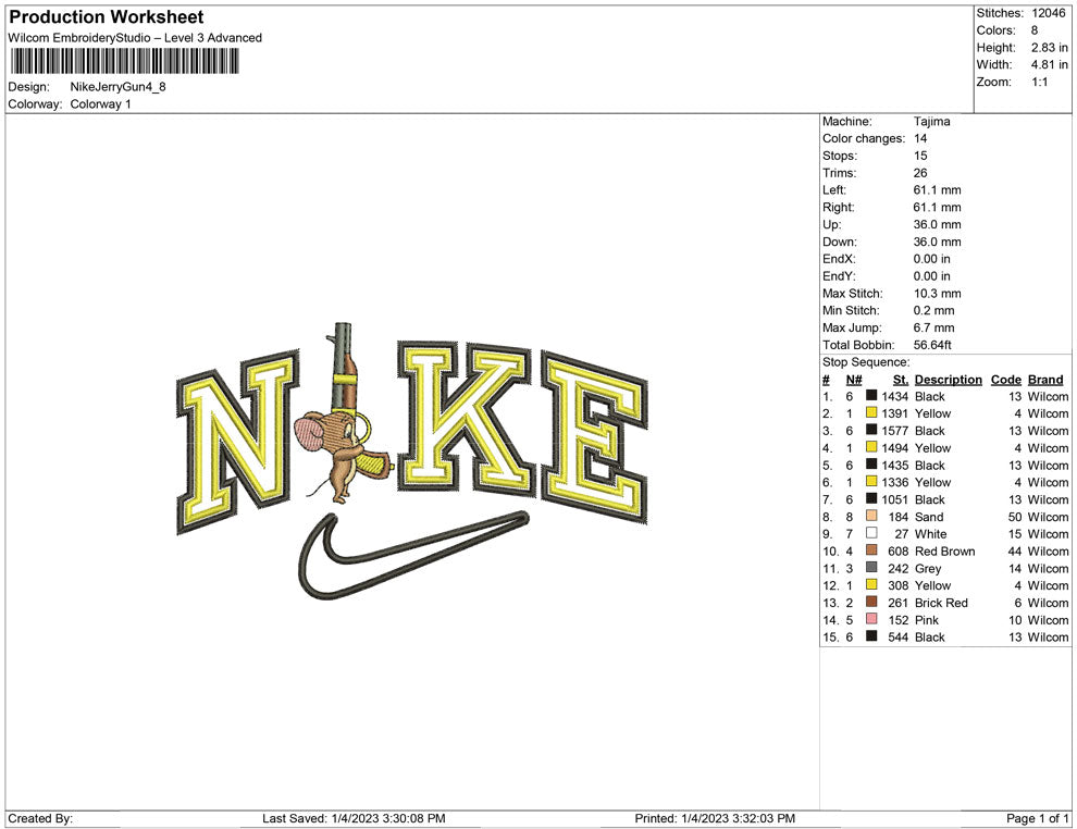 Nike Jerry Gun