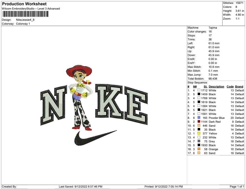 Nike Jessie
