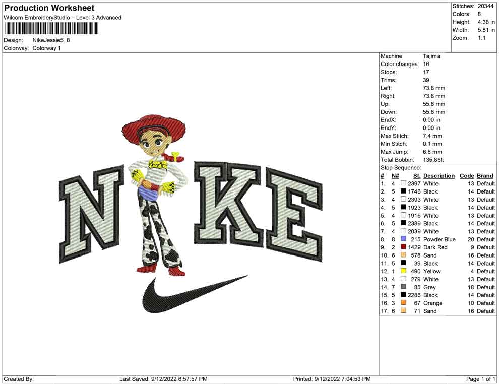 Nike Jessie