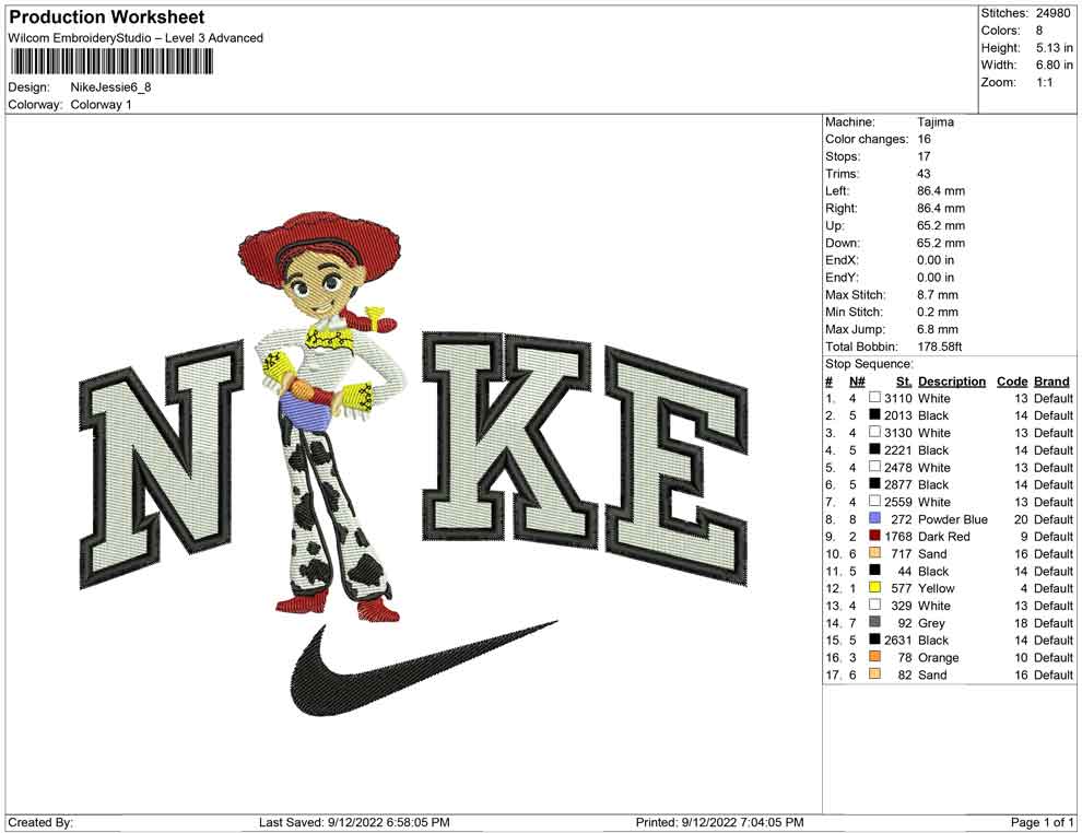 Nike Jessie