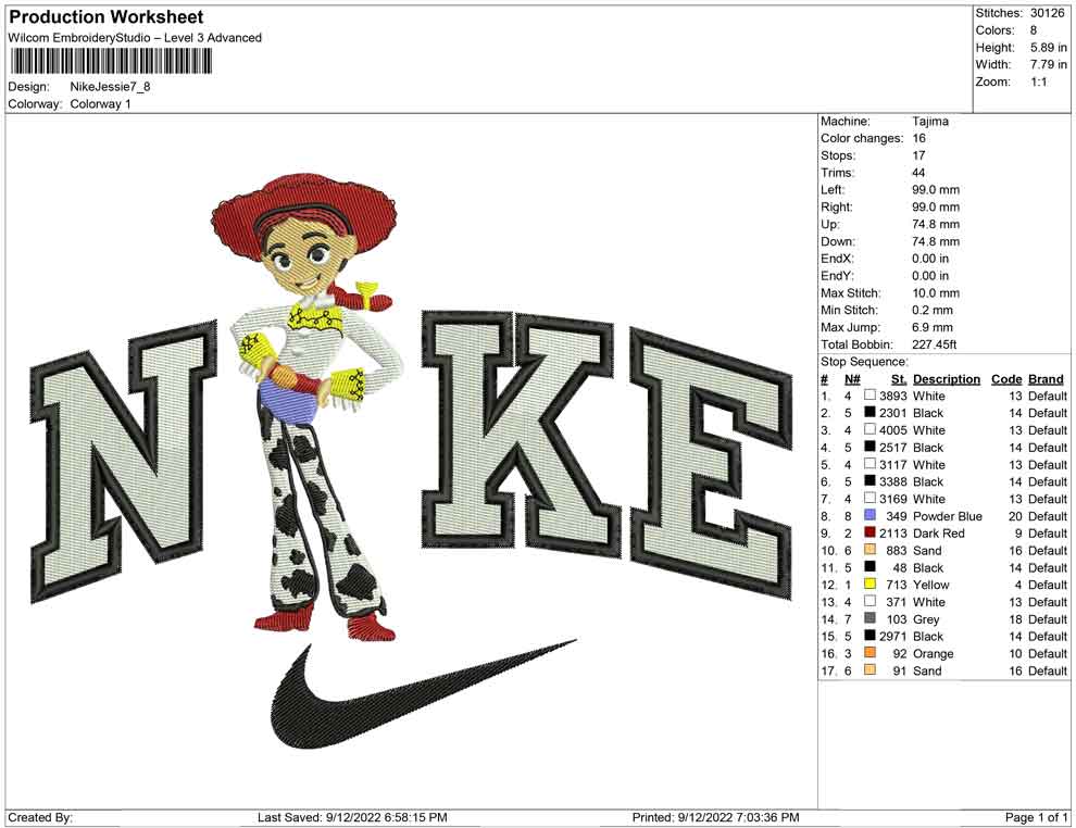 Nike Jessie