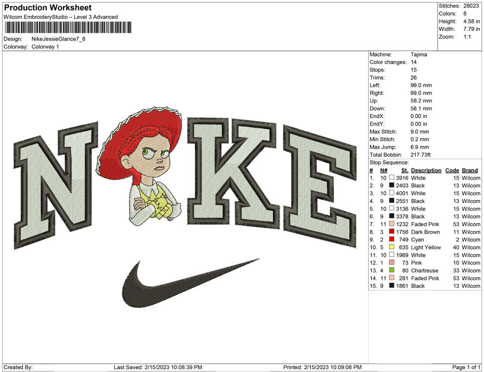 Nike Jessie Glance