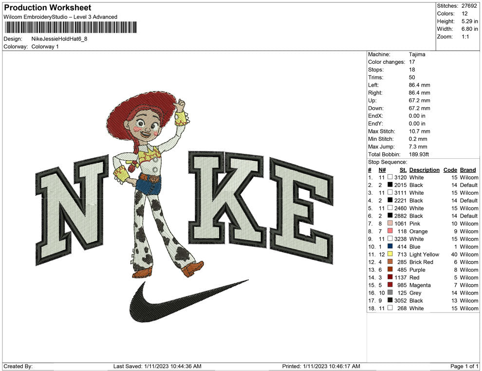 Nike Jessie hold hat