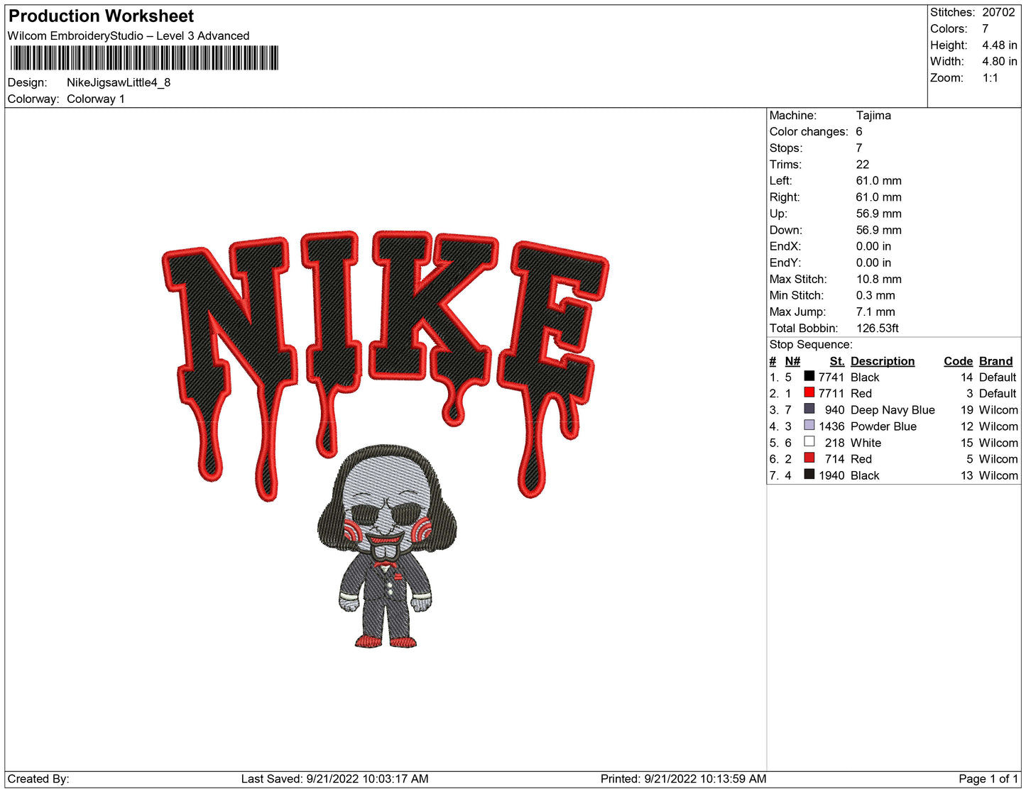 Nike Jigsaw Little