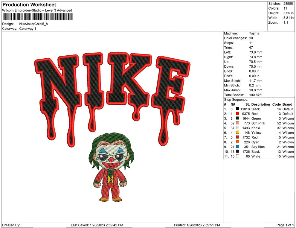 Nike Joker Chibi