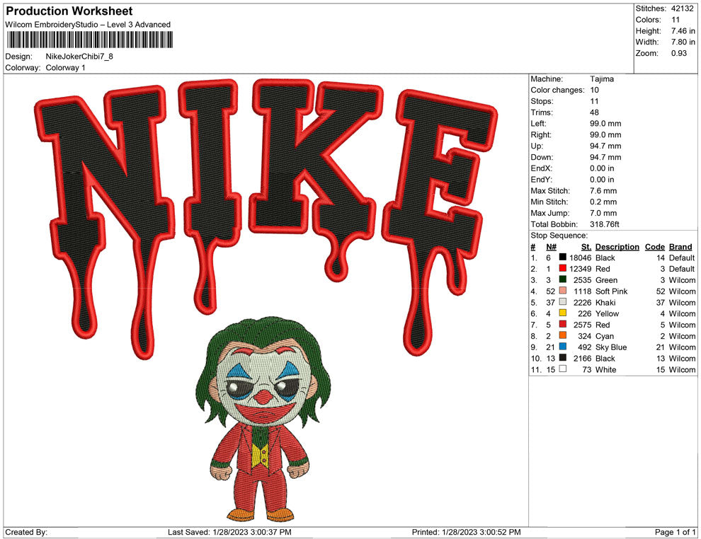 Nike Joker Chibi