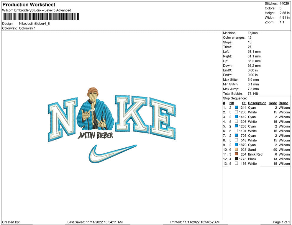 Nike Justin Bieber