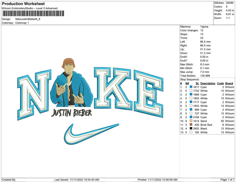 Nike Justin Bieber