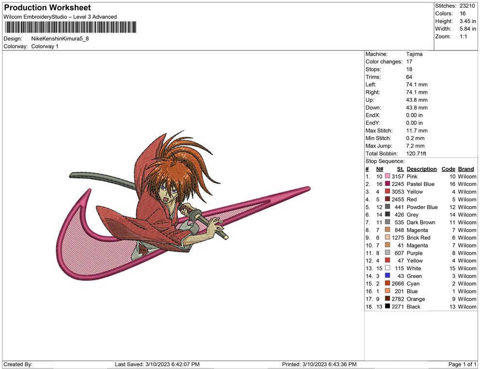 Swoosh Kenshin Kimura