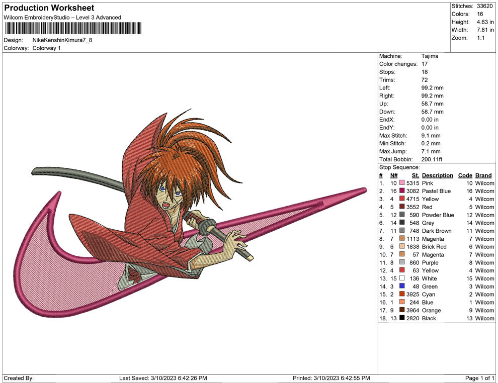 Swoosh Kenshin Kimura