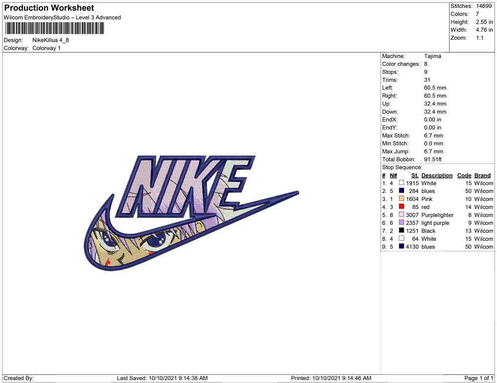 Nike killua