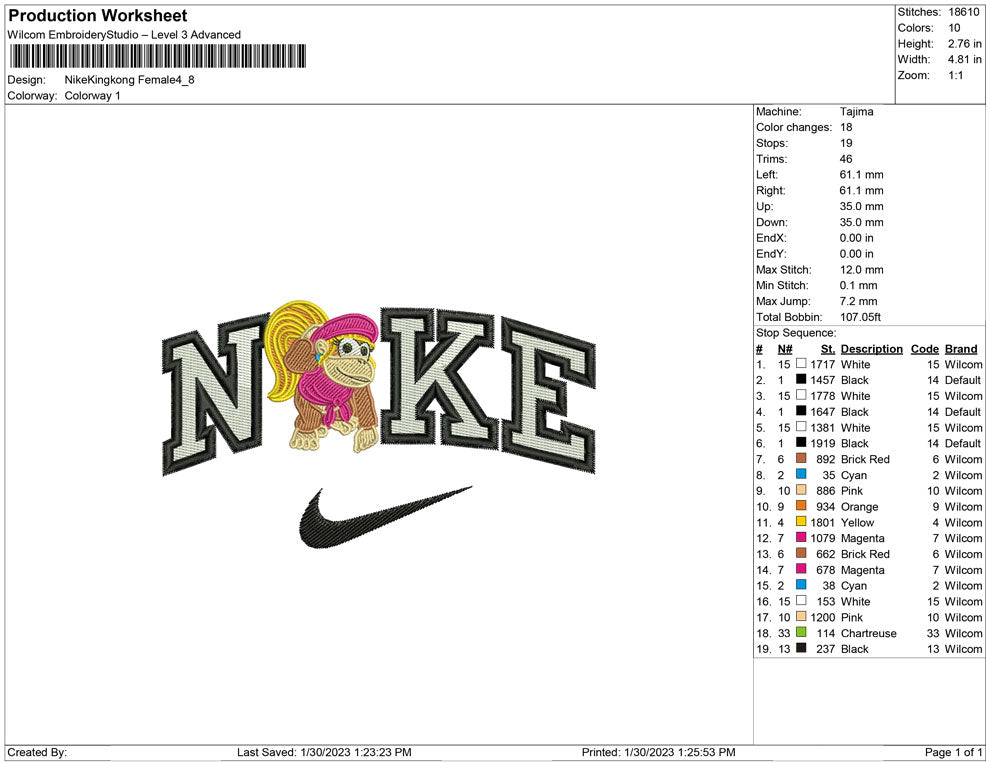 Nike Kingkong Female