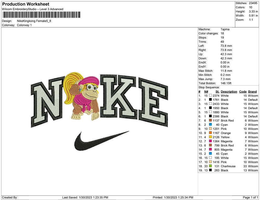 Nike Kingkong Female