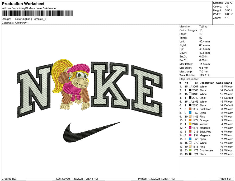 Nike Kingkong Female