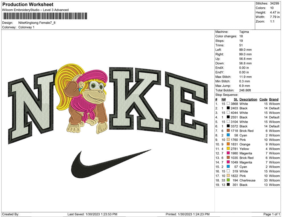 Nike Kingkong Female