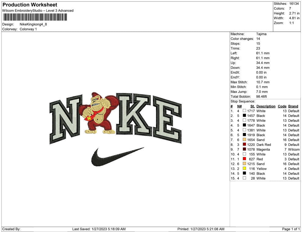 Nike Kingkong