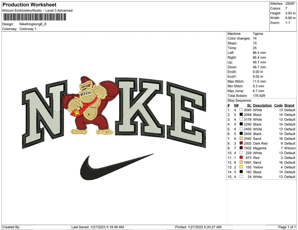 Nike Kingkong