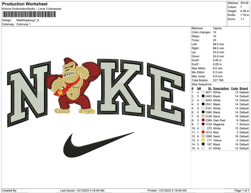 Nike Kingkong