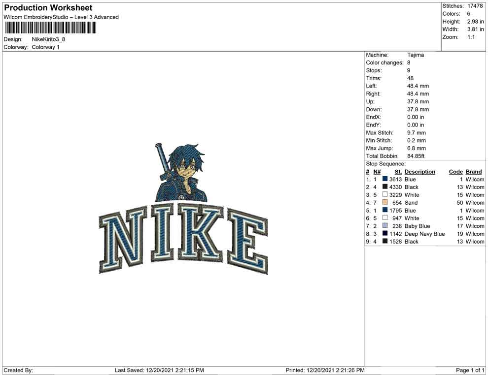 Nike Kirito