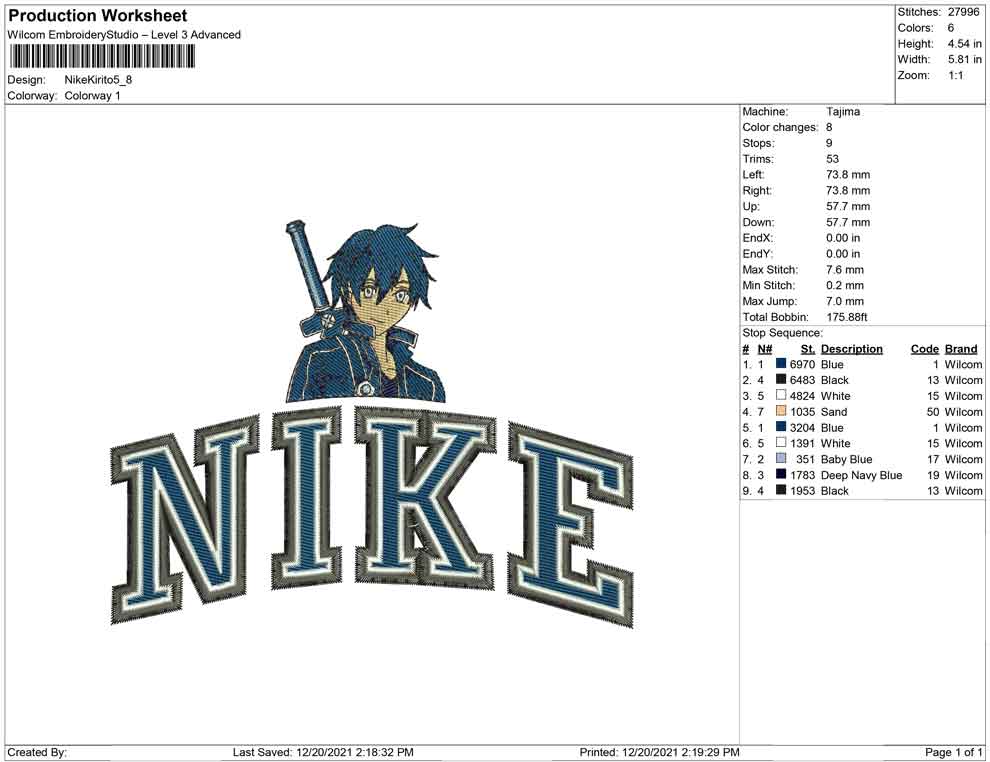 Nike Kirito