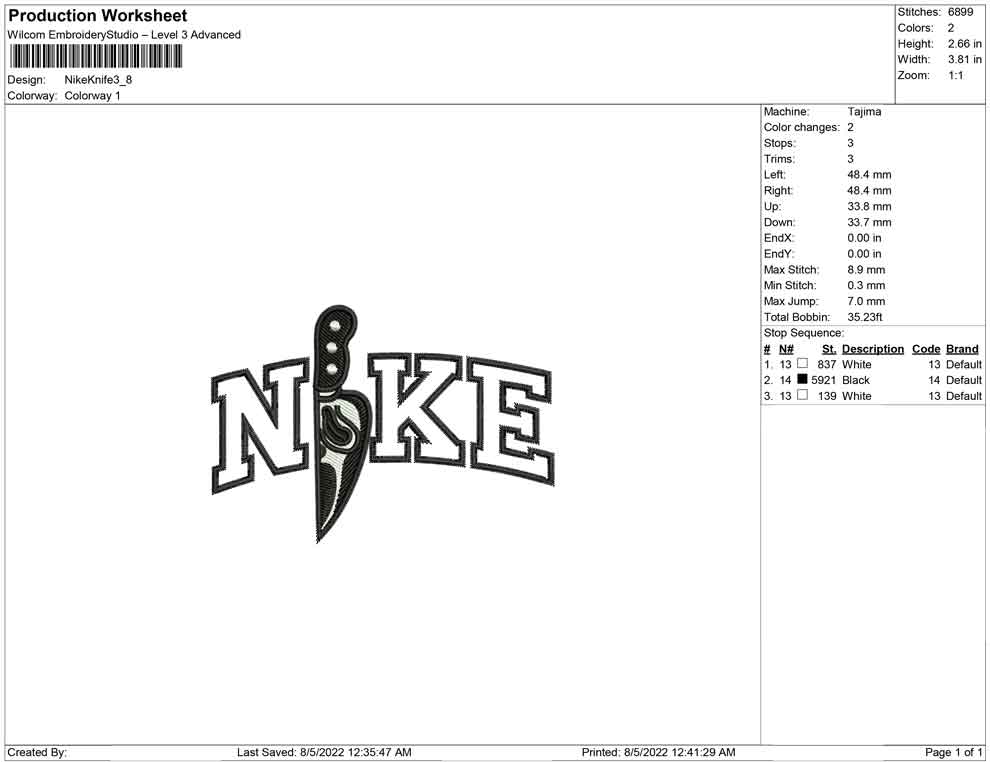 Nike Knife