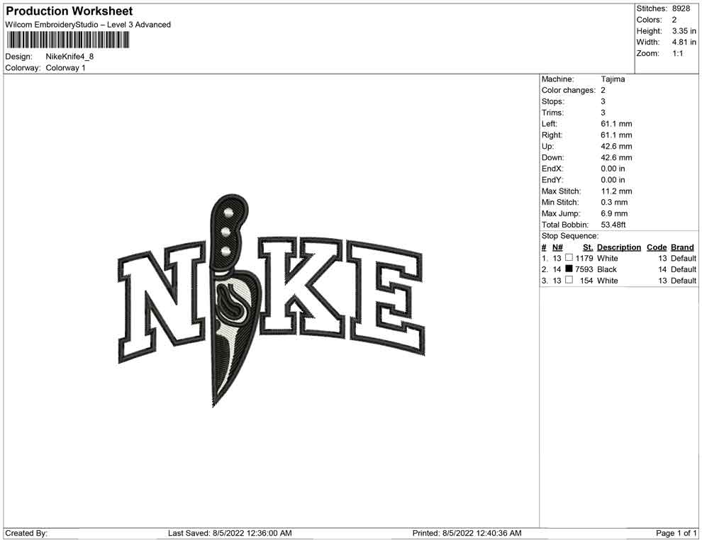 Nike Knife