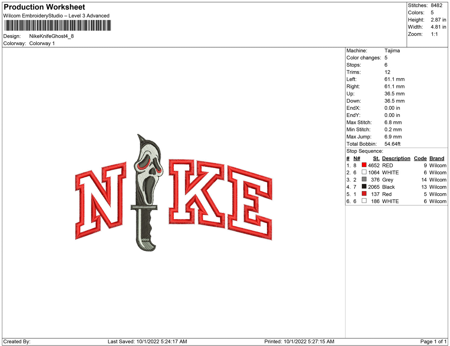 Nike Knife Ghost