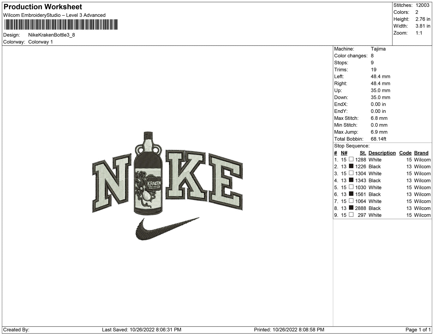 Nike Kraken Bottle
