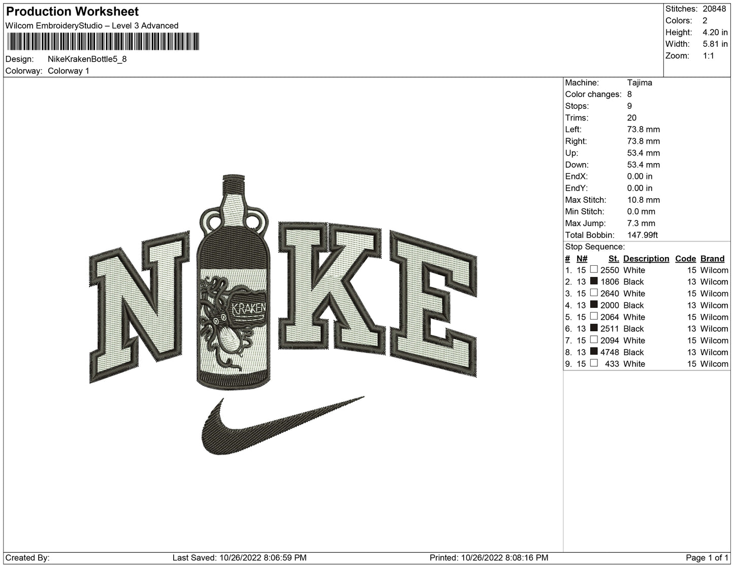 Nike Kraken Bottle
