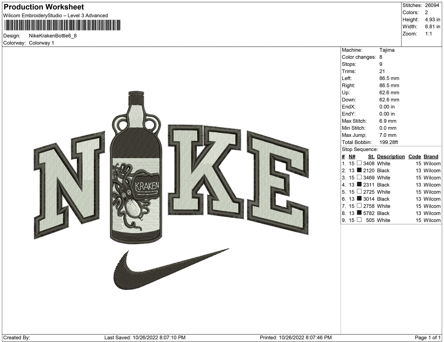 Nike Kraken Bottle