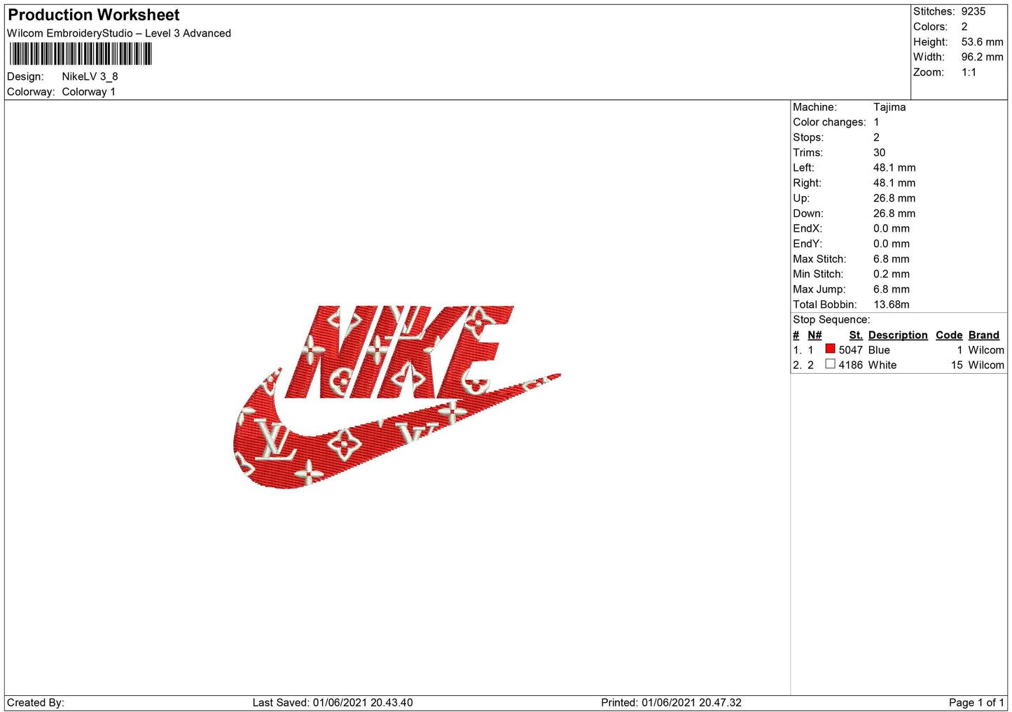 Nike LV