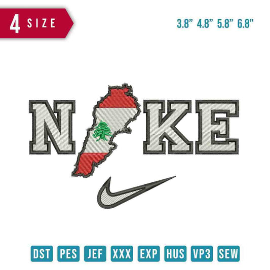Nike Lebanon Map