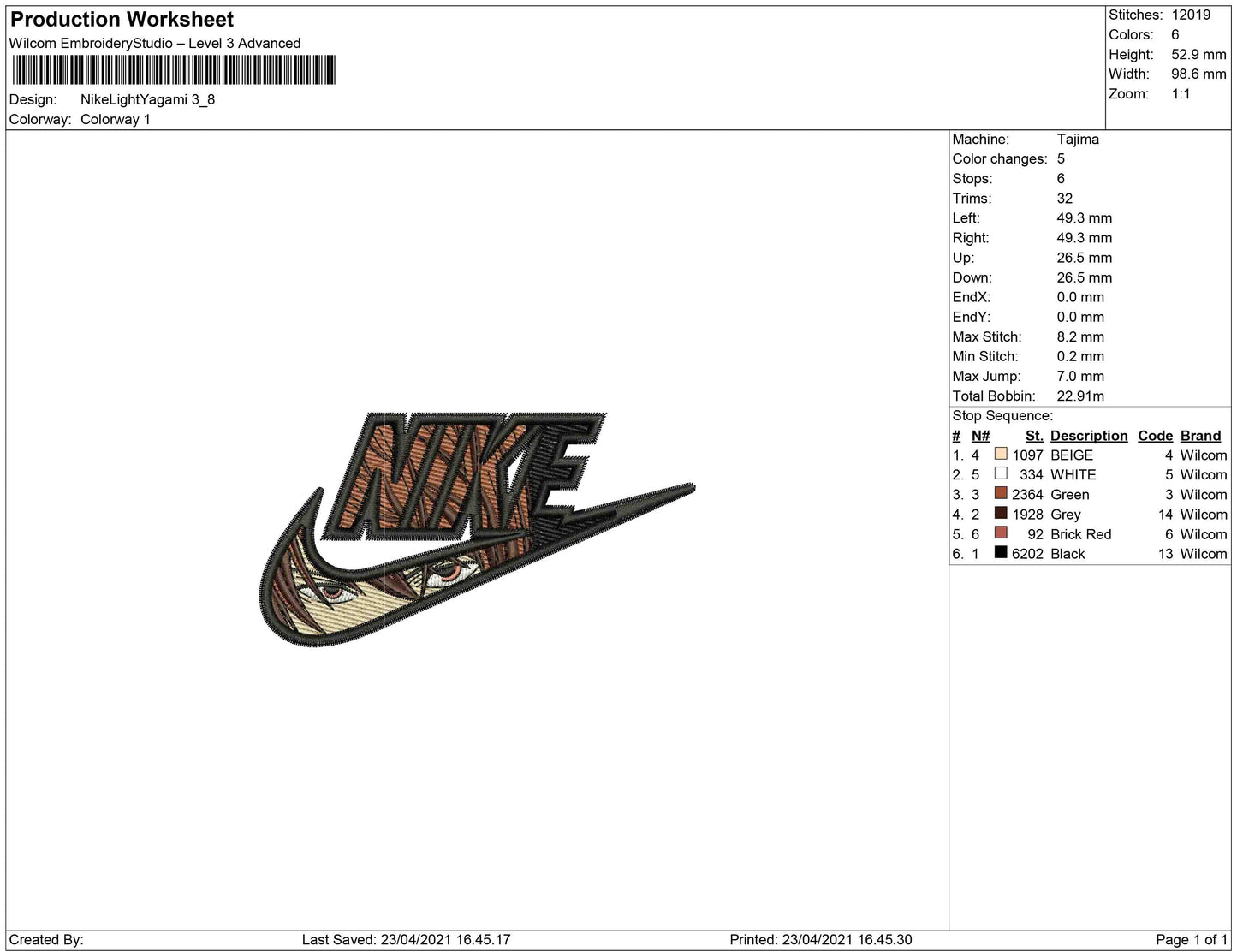 Nike Light Yagami