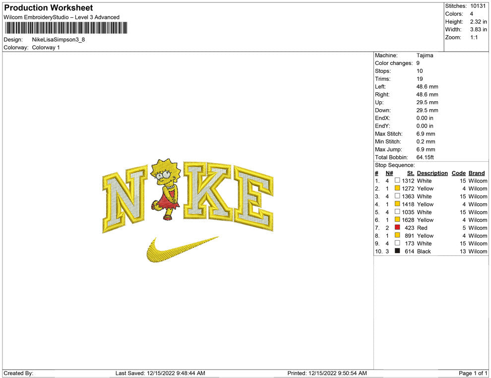 Nike Lisa Simpson