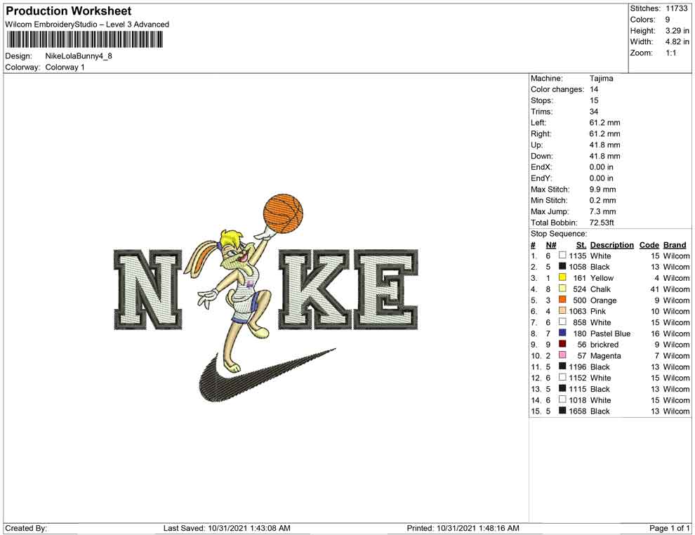 Nike Lola Bunny