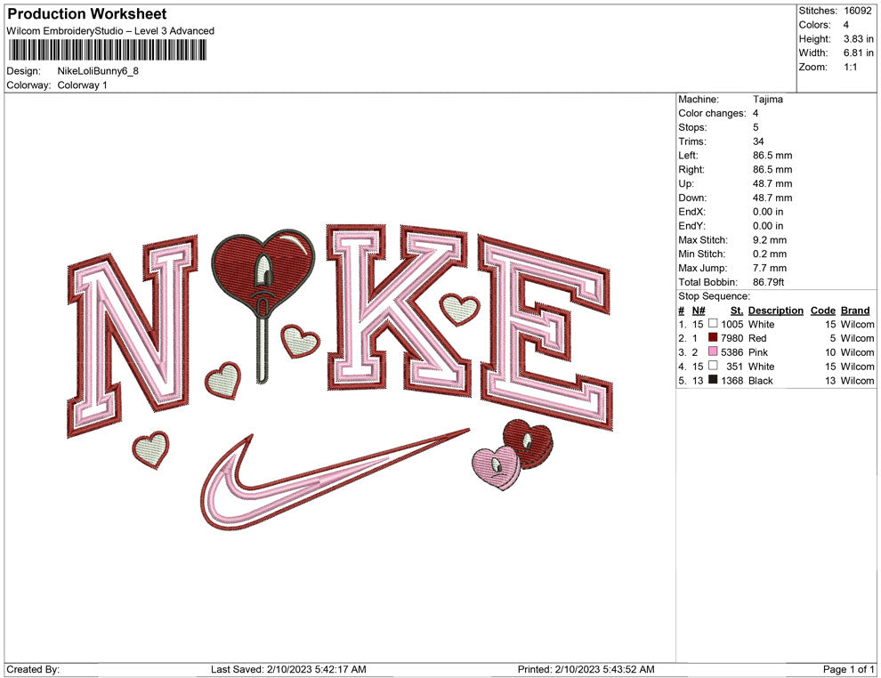 Nike Loli Bunny