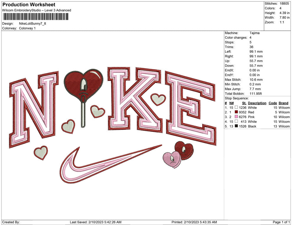 Nike Loli Bunny