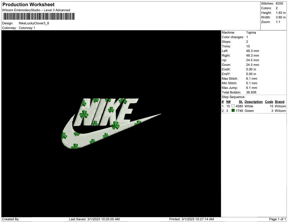 Nike Lucky Clover
