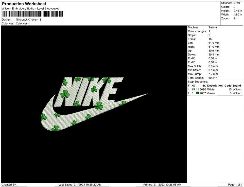 Nike Lucky Clover