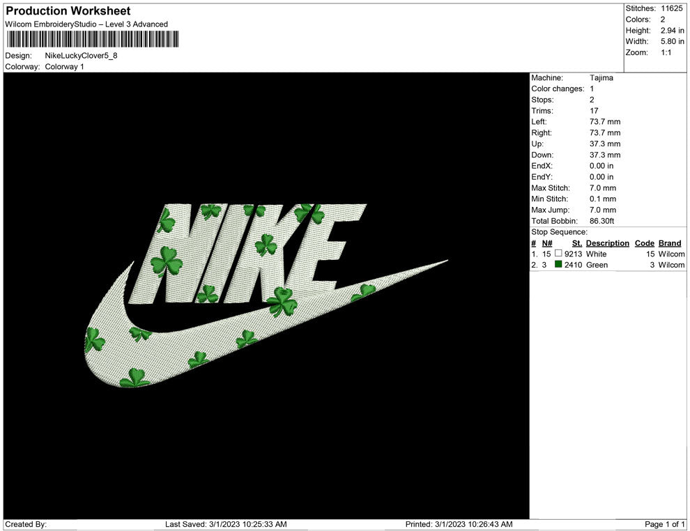 Nike Lucky Clover