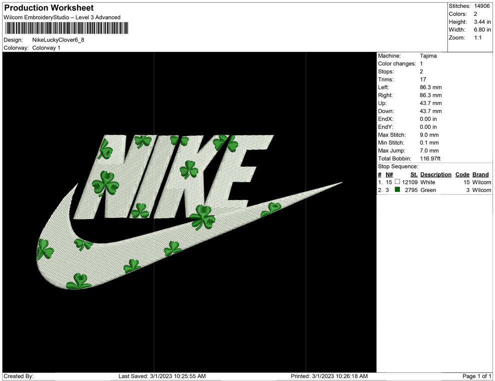 Nike Lucky Clover