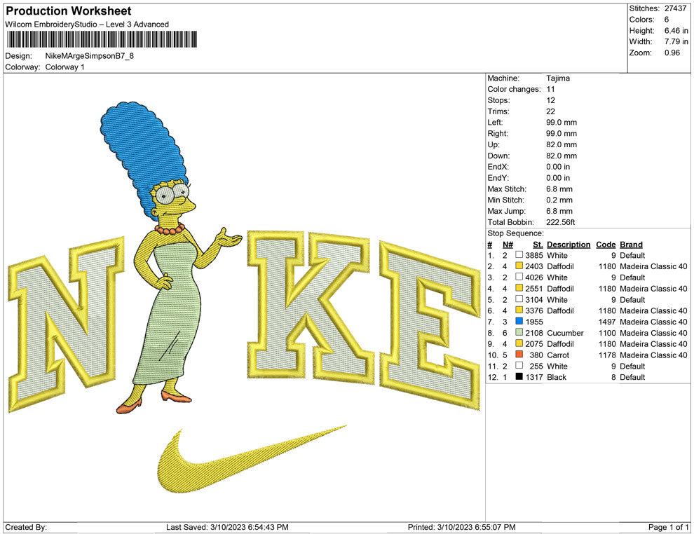 Nike Marge Simpson