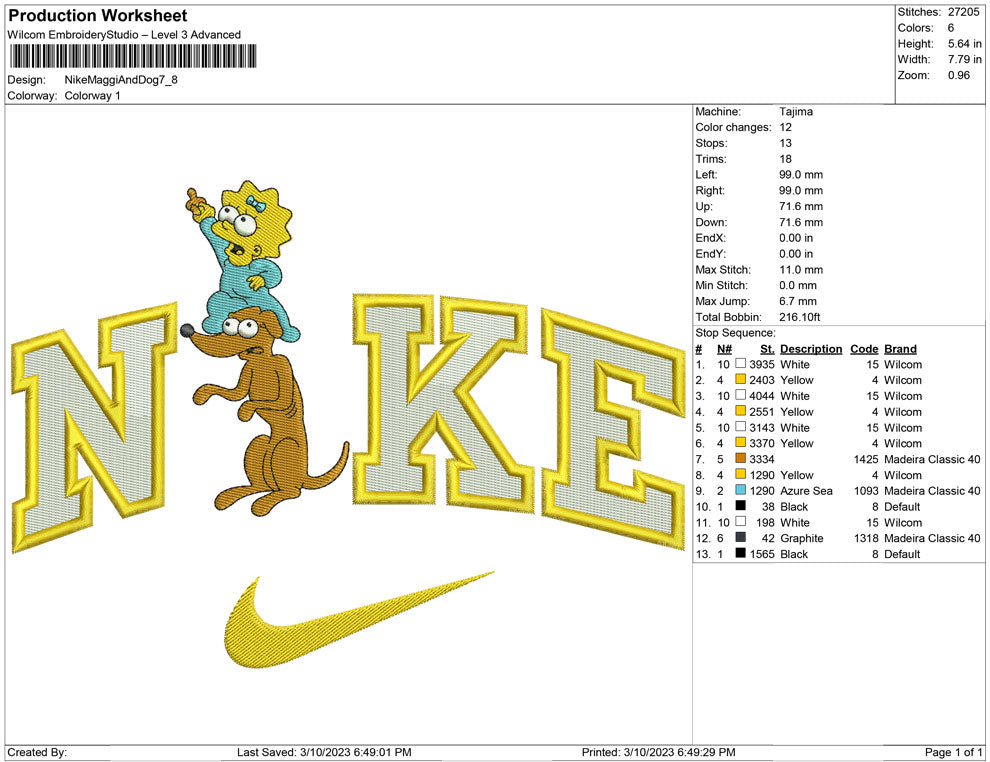 Nike Maggy And Dog