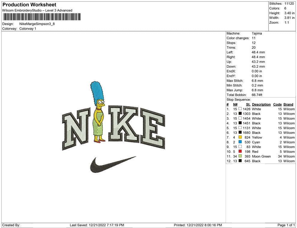Nike Marge Simpson