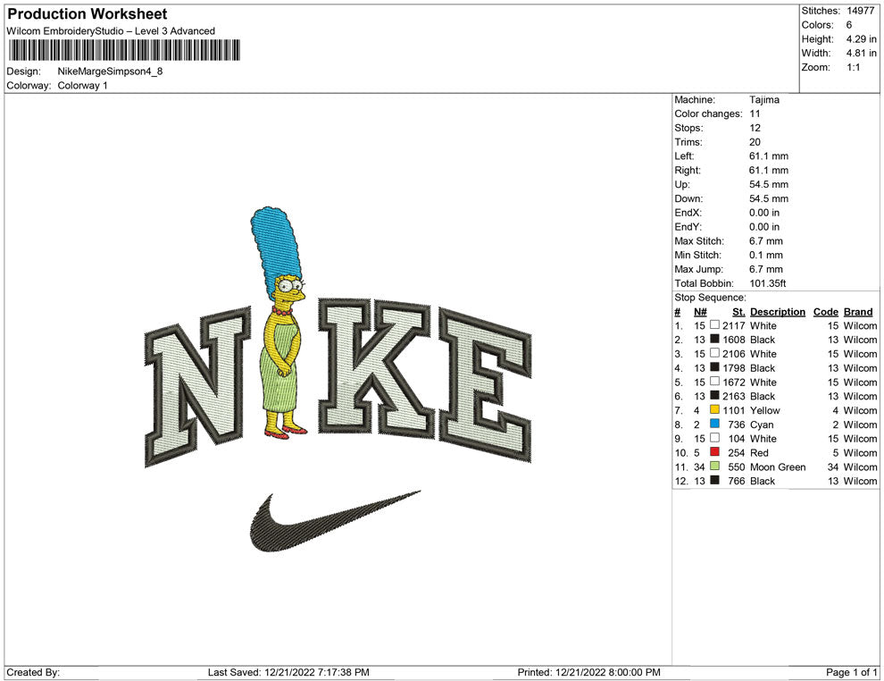 Nike Marge Simpson
