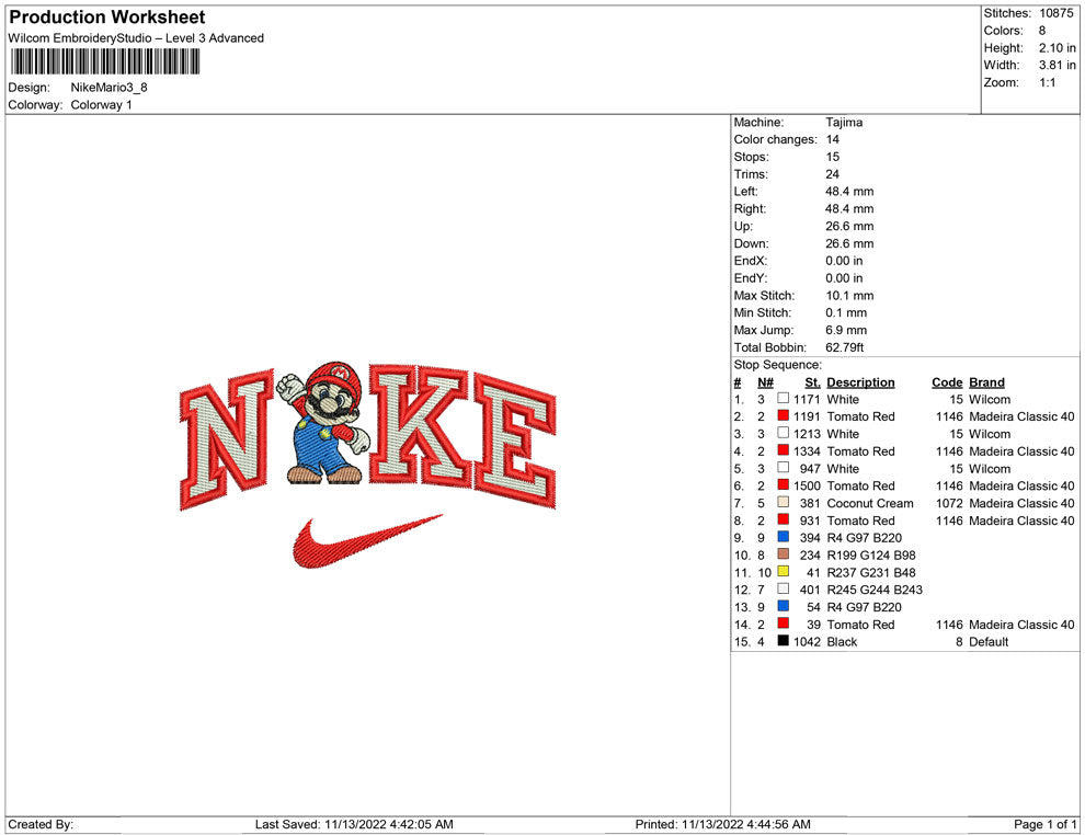 Nike Mario